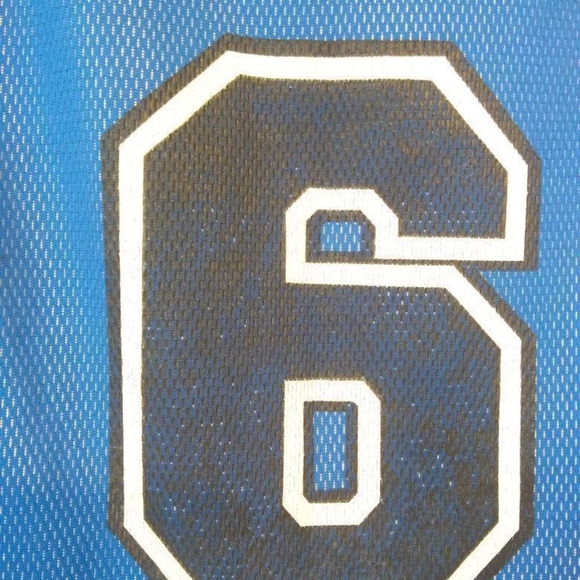 VINTAGE 90s FILA BASKETBALL JERSEY - Picture 5 of 6